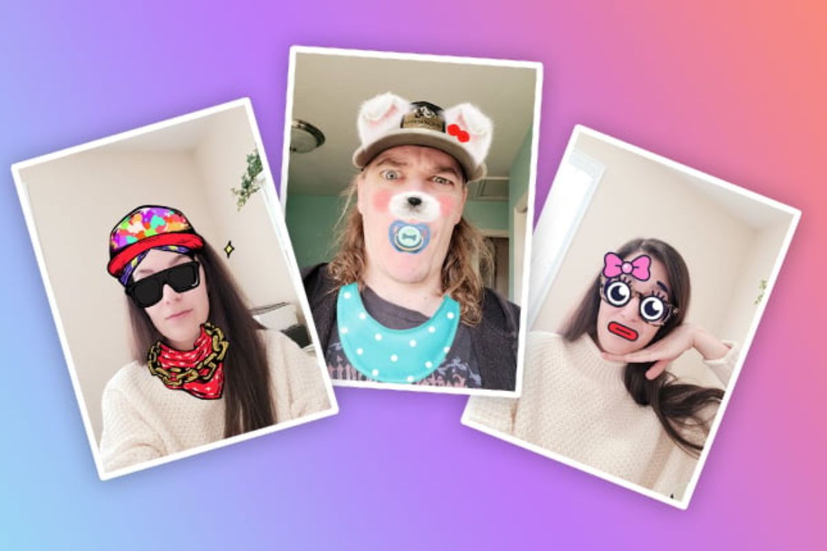 Dùng AR Zone để chụp ảnh và sáng tạo