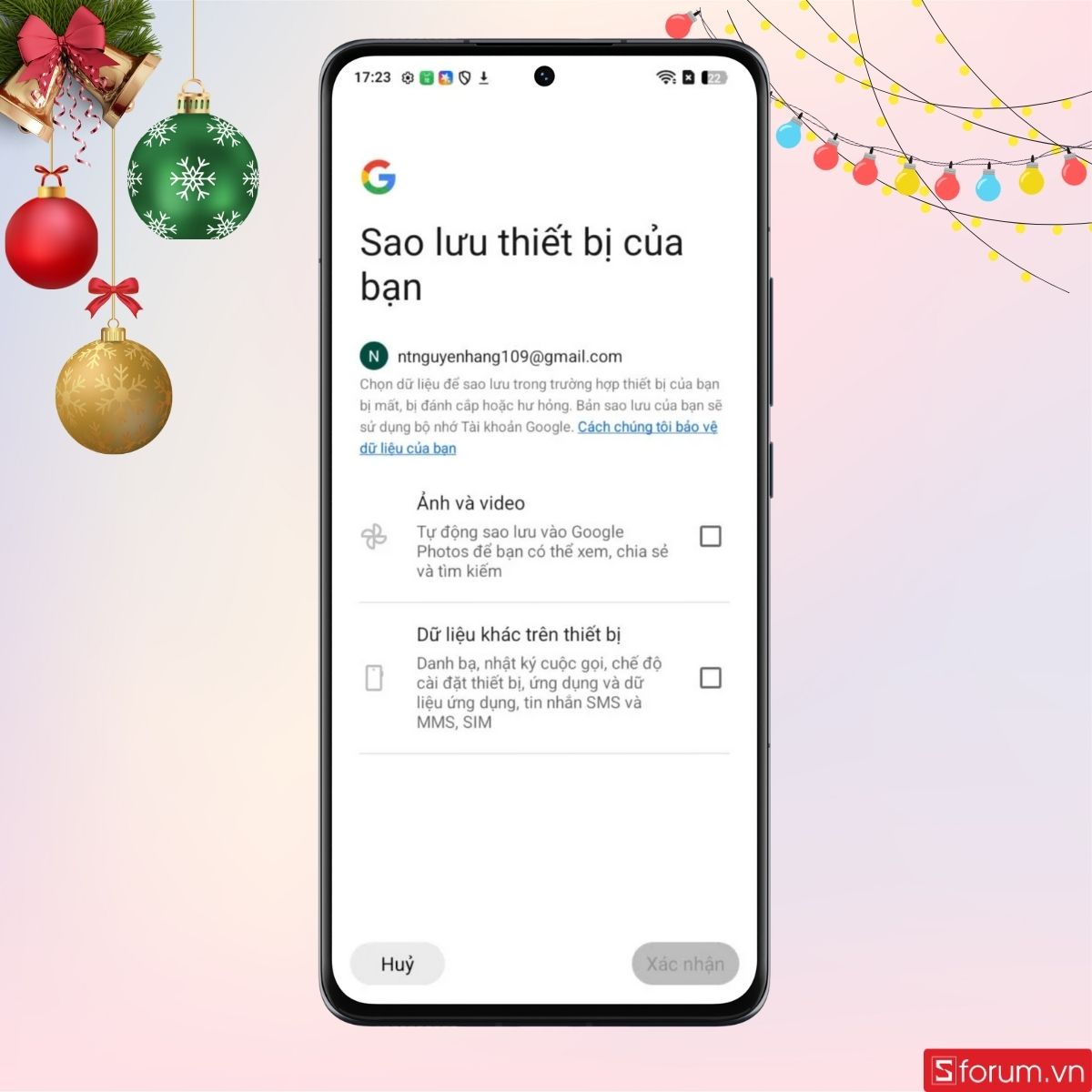 Cách lấy lại dữ liệu sau khi khôi phục cài đặt gốc OPPO - bước 5