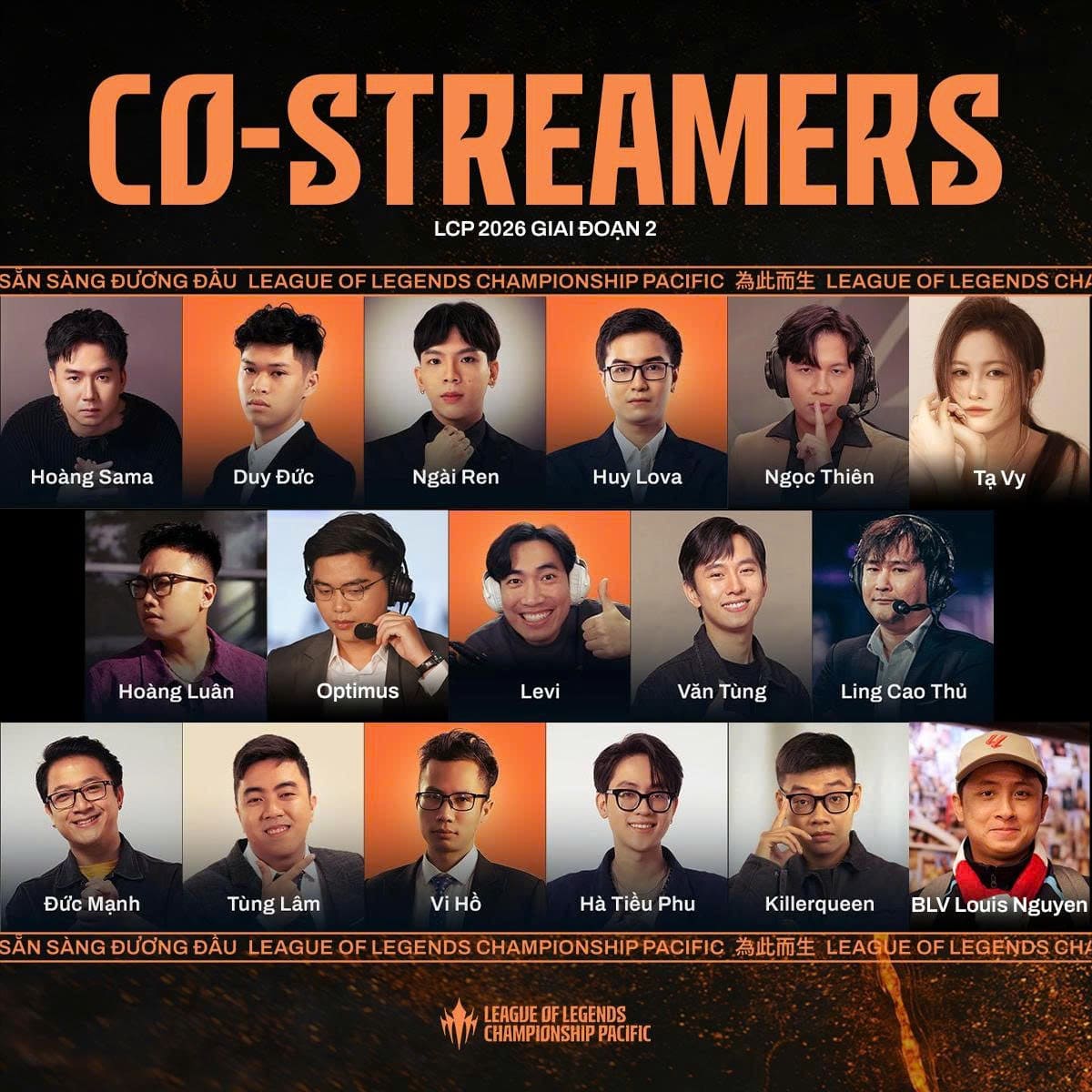 Hệ thống co-stream LCP 2026 Giai Đoạn 2