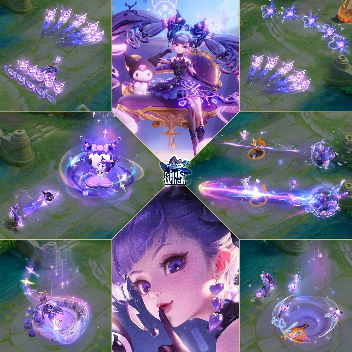 Hiệu ứng kỹ năng Natalya - Kuromi's Heart