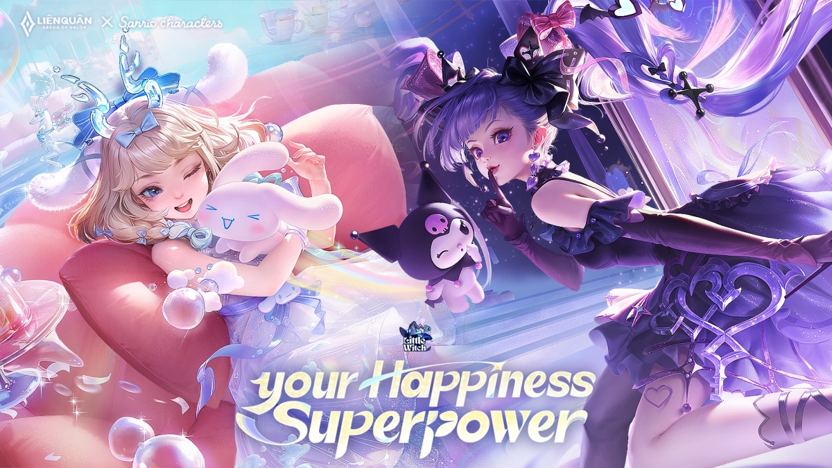 Liên Quân hợp tác The Sanrio Characters trong tháng 12 này