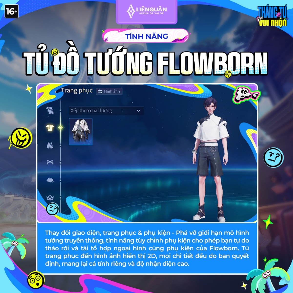 Tủ đồ tướng Flowborn