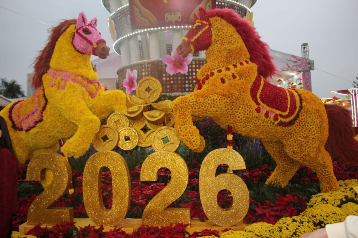 Linh vật Ngựa tại Hà Nội