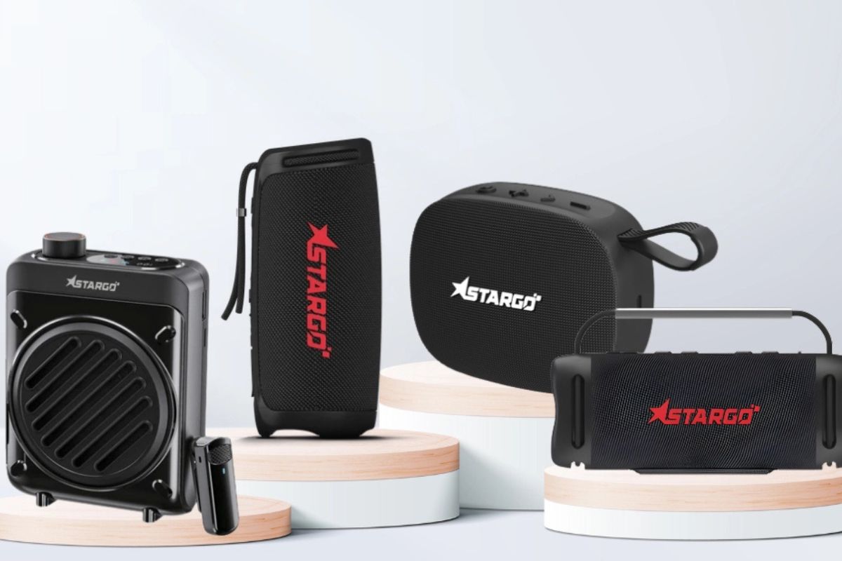 Thiết kế vẻ ngoài loa Bluetooth Stargo gọn nhẹ