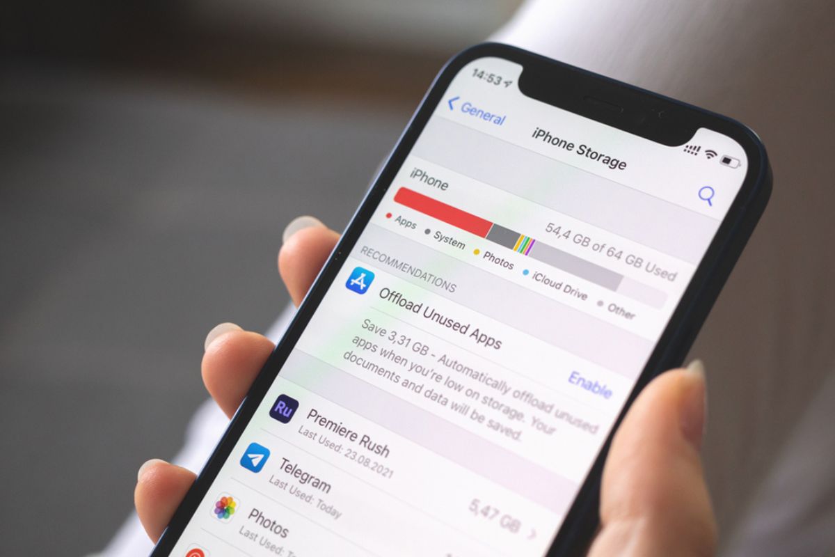 Lỗi bộ nhớ iPhone bị đầy