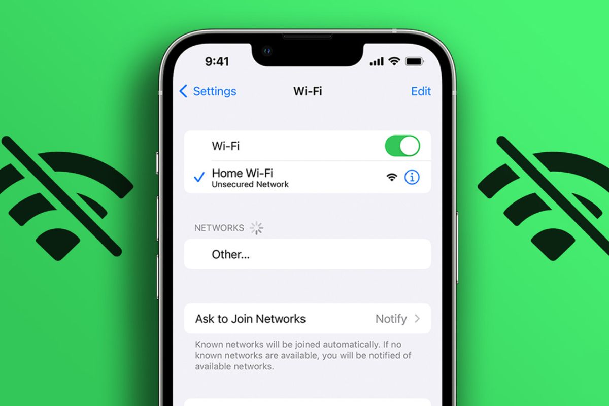 iPhone gặp vấn đề về lỗi wifi