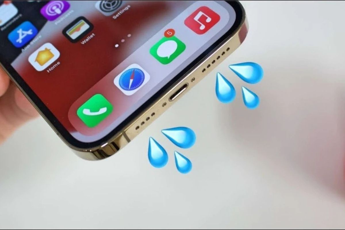 Lỗi mic iPhone do dính nước