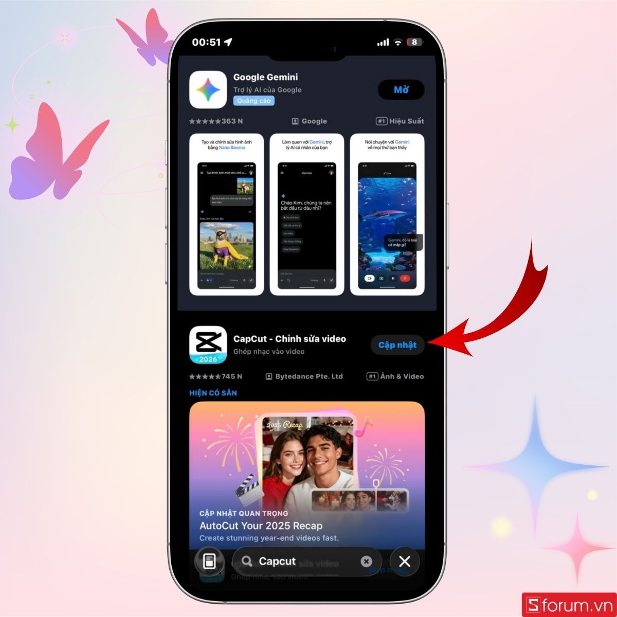 Tải Capcut về điện thoại