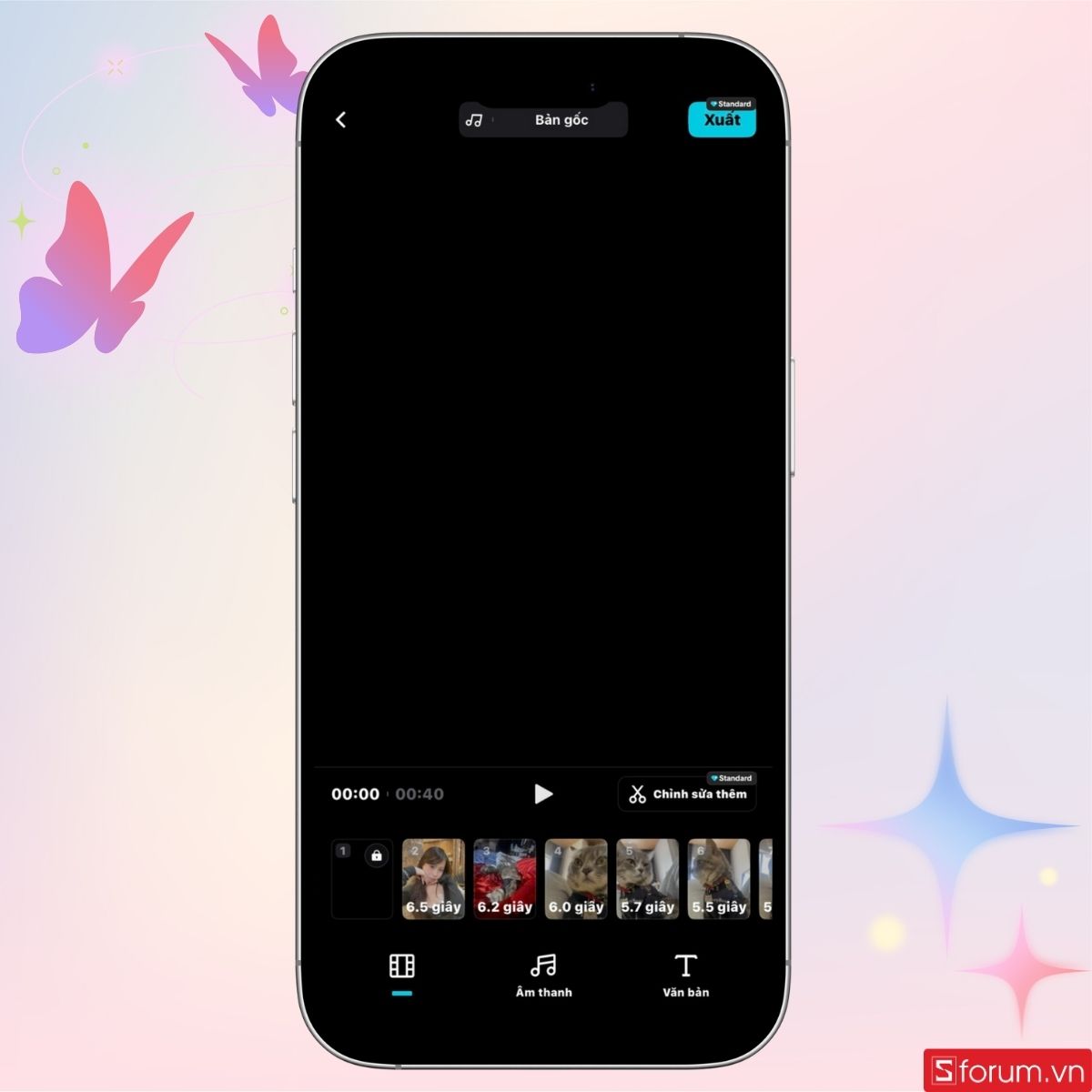 Giao diện ghép ảnh recap 2025