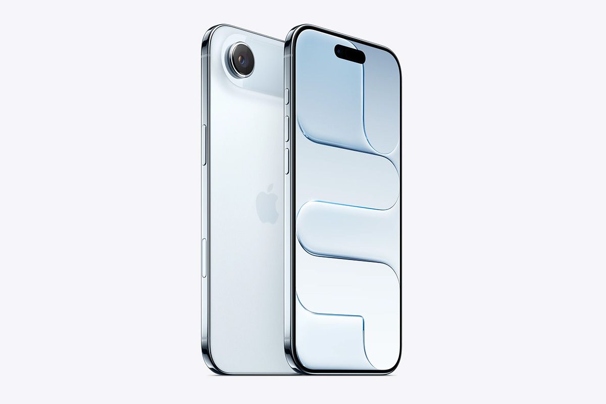 Màu iPhone Air xanh da trời mới thu hút mọi ánh nhìn.