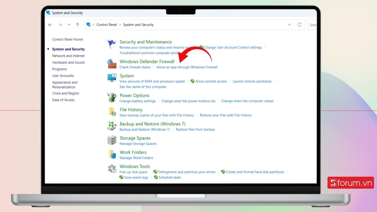 Tắt firewall hoặc phần mềm diệt virus tạm thời bước 3