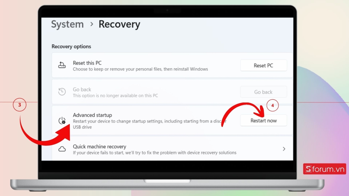 khắc phục máy tính asus không kết nối được wifi bằng thiết lập bios - bước 2