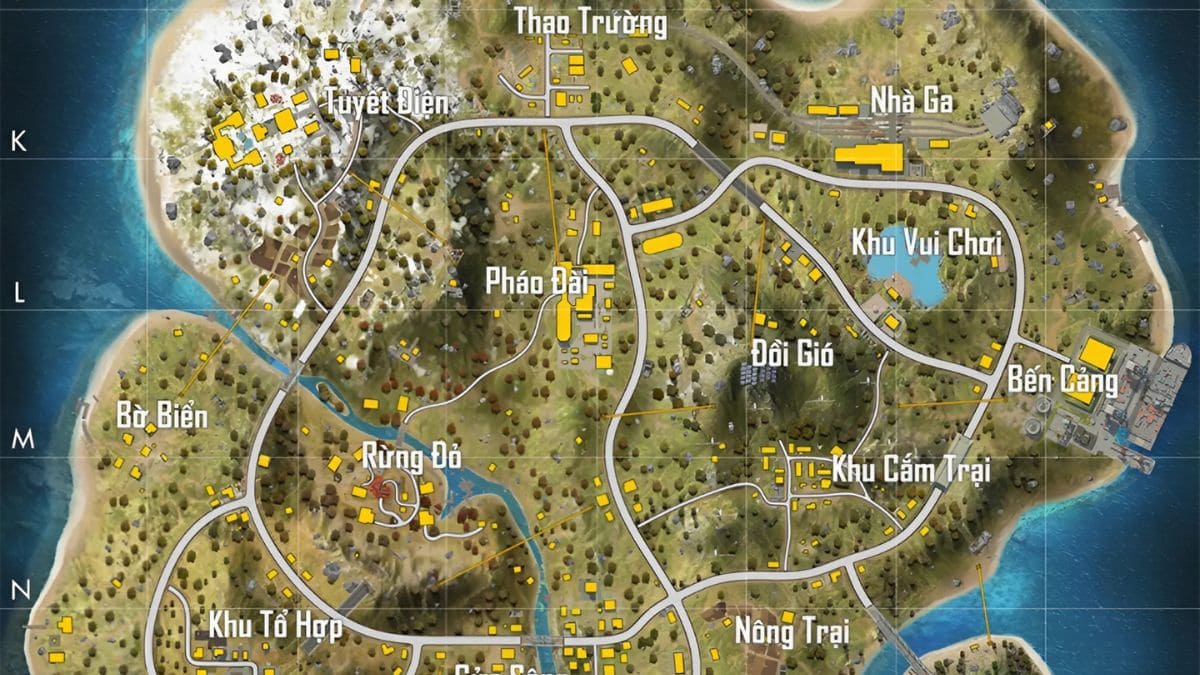 Tìm hiểu rõ khu vực hạ cánh hợp lý trên bản đồ