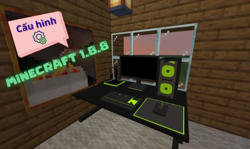 Cấu hình chơi Minecraft 1.8.8