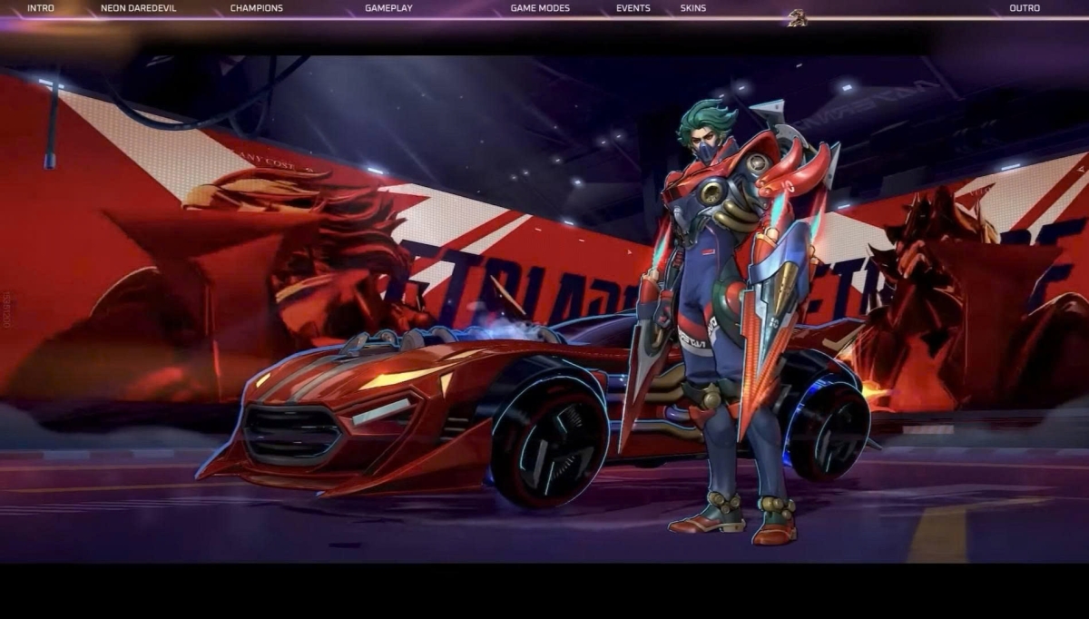 Skin Neon Daredevil Zed