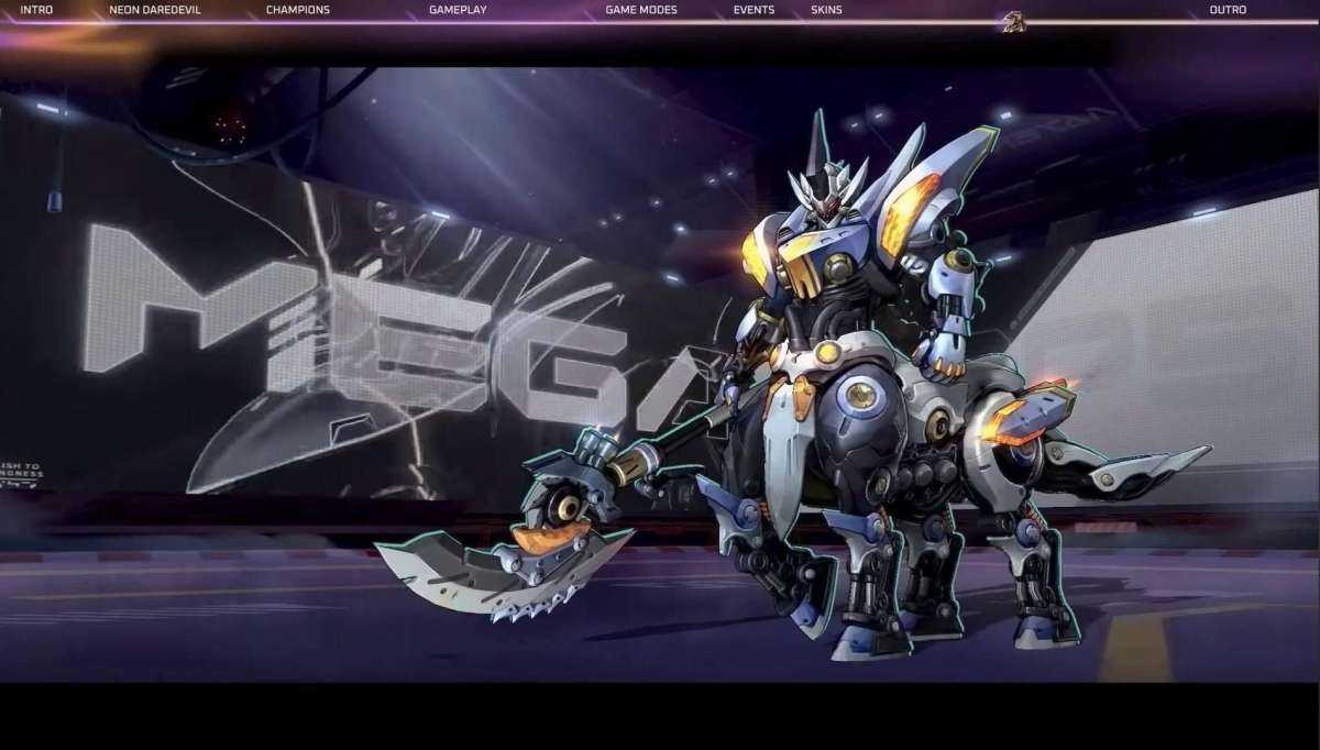 Skin Neon Daredevil Hecarim 