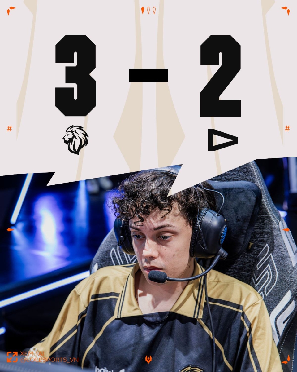  LYON vs LOUD có tỷ số 3-2