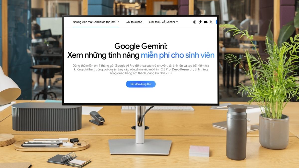 Hướng dẫn đăng ký Google Gemini Pro miễn phí cho sinh viên