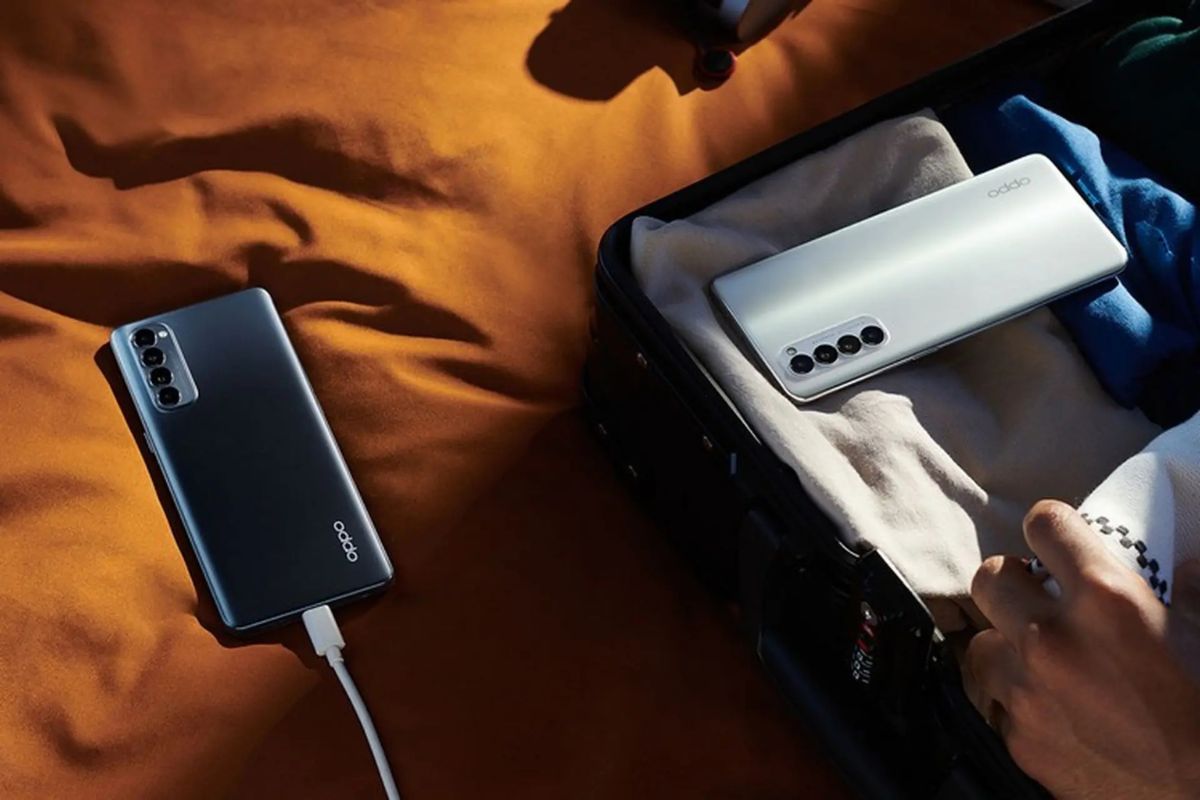 Cắm sạc để máy tự bật nguồn khi nút nguồn OPPO bị lún