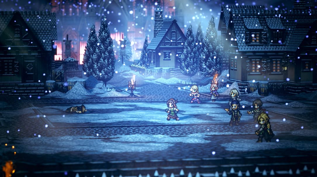 Đồ họa trong Octopath Traveler 0 vừa cổ điển vừa hiện đại