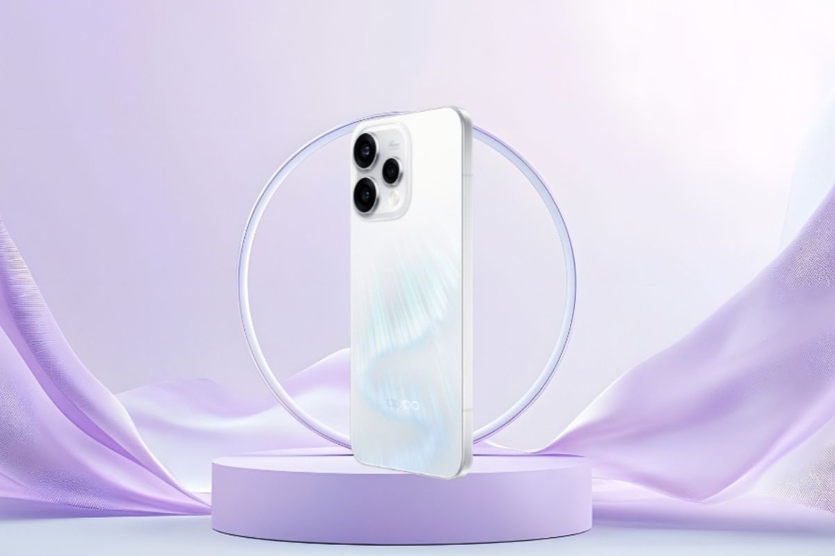OPPO Reno15 5G màu trắng hợp mệnh Kim và Thủy