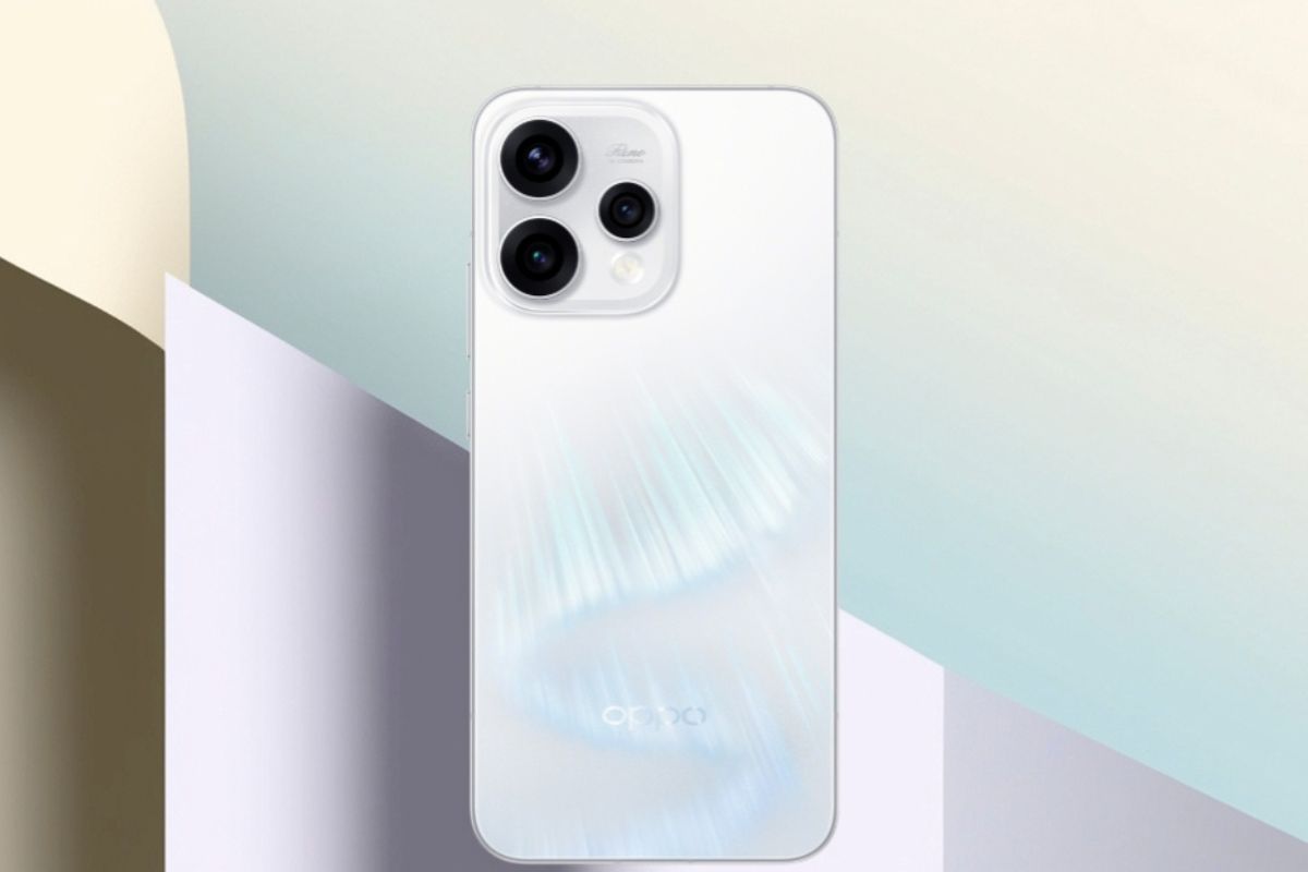 OPPO Reno15 5G màu trắng tinh tế và nhã nhặn