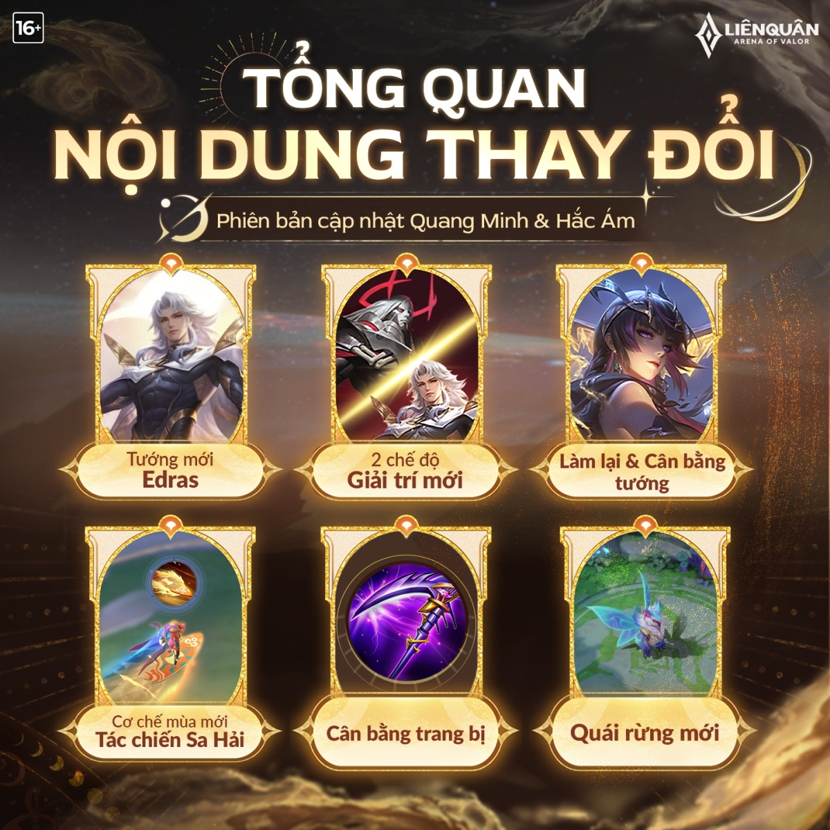 Tổng hợp những nội dung mới có trong phiên bản Liên Quân mùa S4 2025