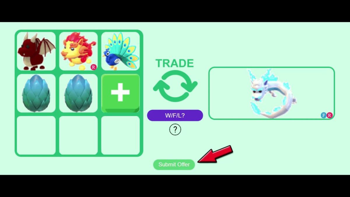 Các ký hiệu trong Adopt Me Trading Value