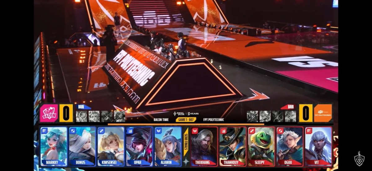 Ban pick game 1