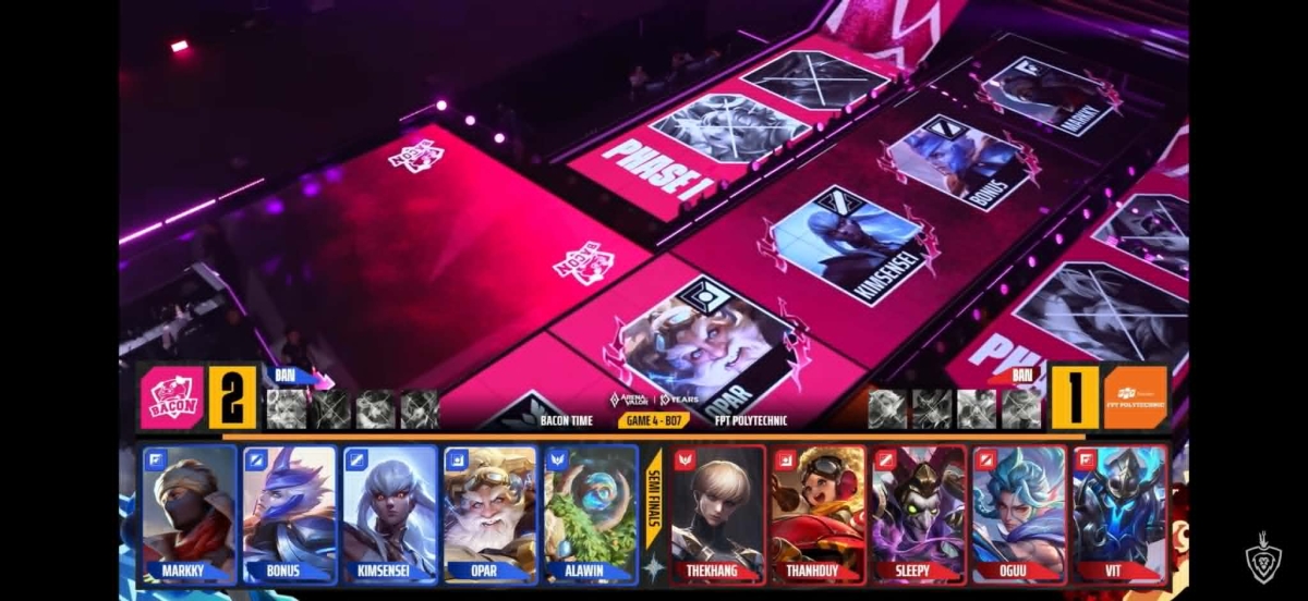 Ban pick game 4