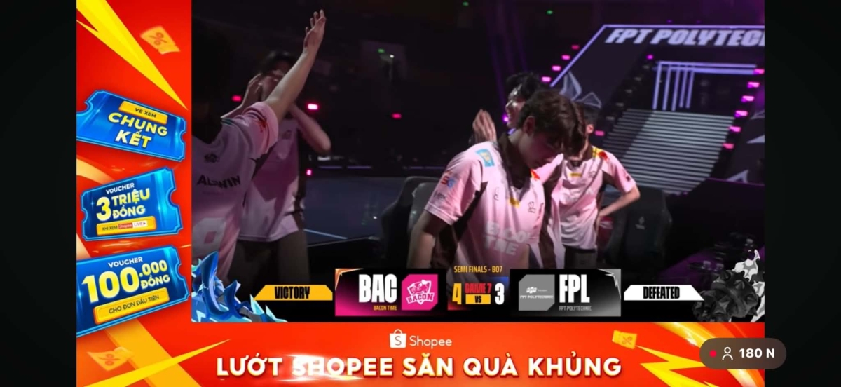 FPT Polytechnic gục ngã ở game 7