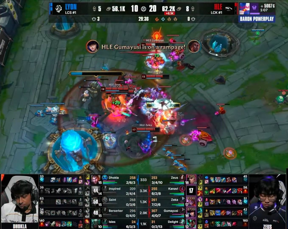 HLE nhanh chóng đưa thế trận về cân bằng ở game 4
