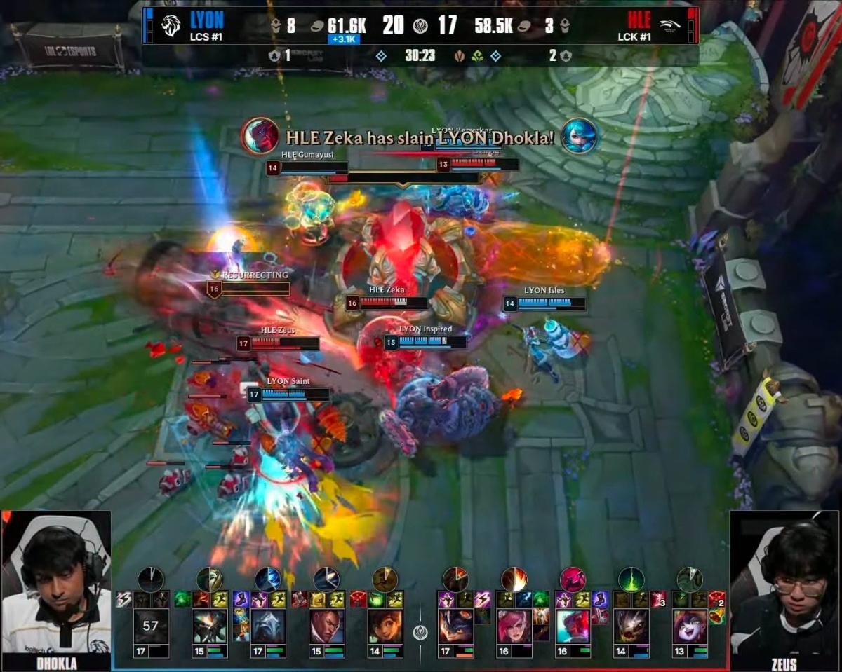 HLE bị lật kèo ở game 3