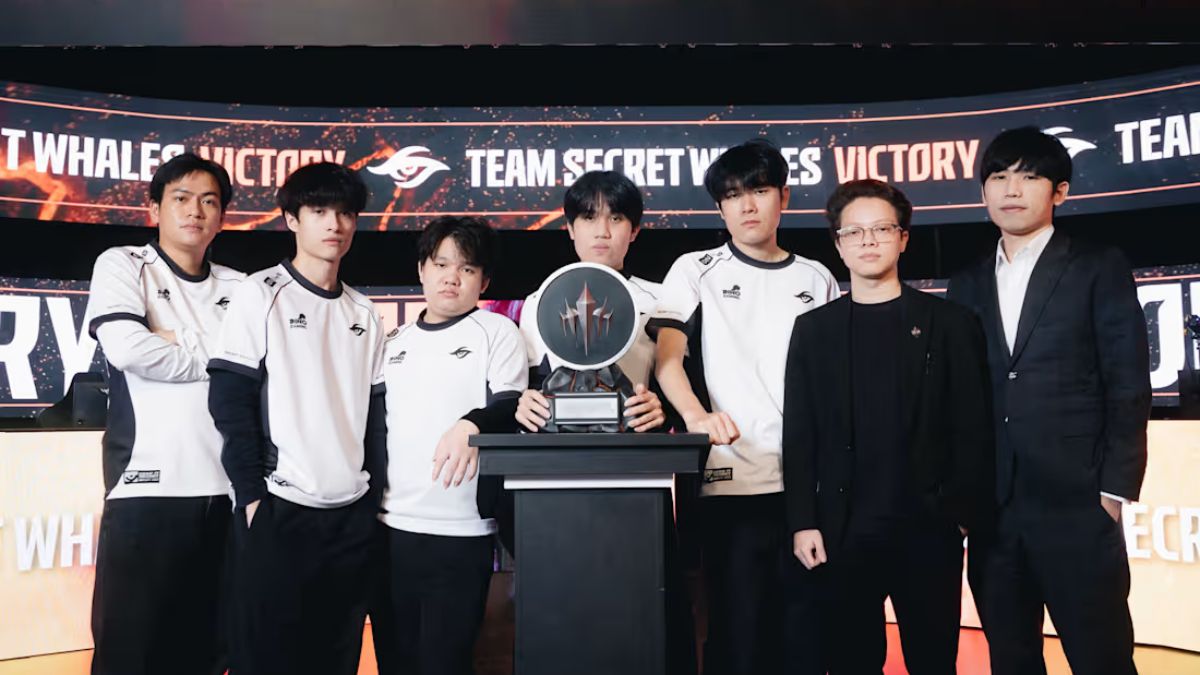 Team Secret Whales là niềm tự hào của khu vực LCP
