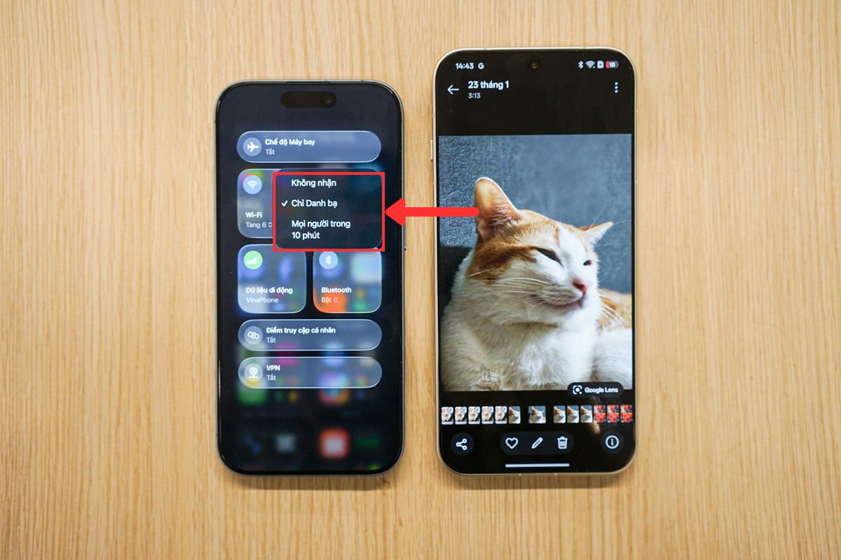 Mở chế độ Mọi người trong 10 phút