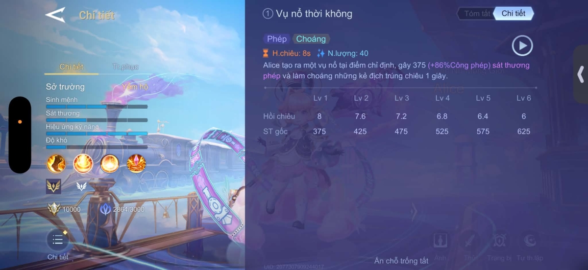 Chiêu 1 - Vụ nổ thời không