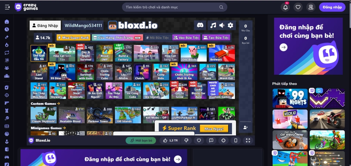 Tổng hợp những mẹo chơi Bloxd.io hay nhất
