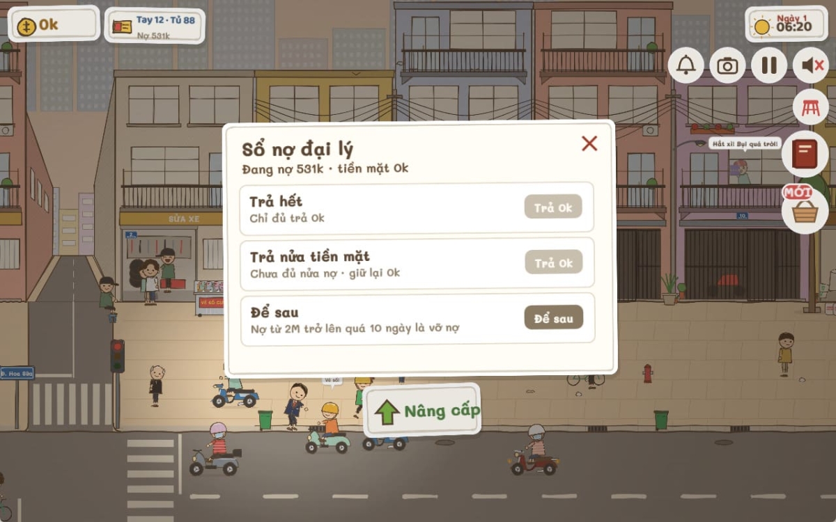 Giới thiệu game Đế Chế Vỉa Hè và con phố kinh doanh