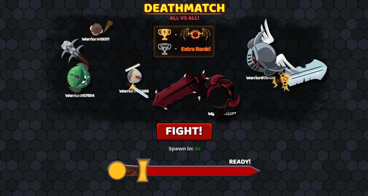 Bắt đầu tham gia chế độ Deathmatch