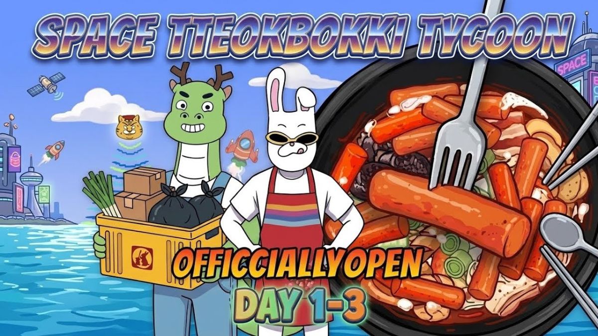 Giới thiệu game Space Tteokbokki Tycoon