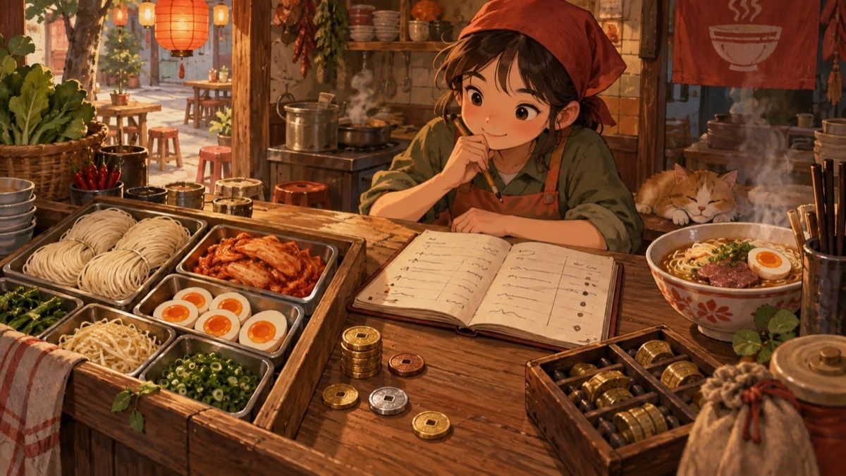 Cách chơi game Tiệm Mì Cay: Hướng dẫn mở quán cho người mới