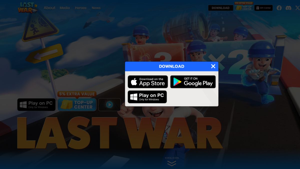 Các bước để tải Last War: Survival Game VN 