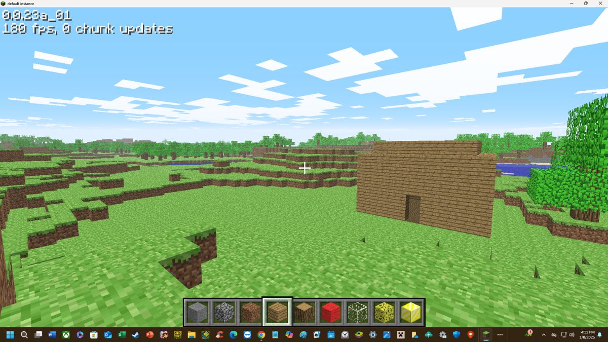 Minecraft Classic mang đến sự đơn giản nhưng cũng cực kỳ cuốn