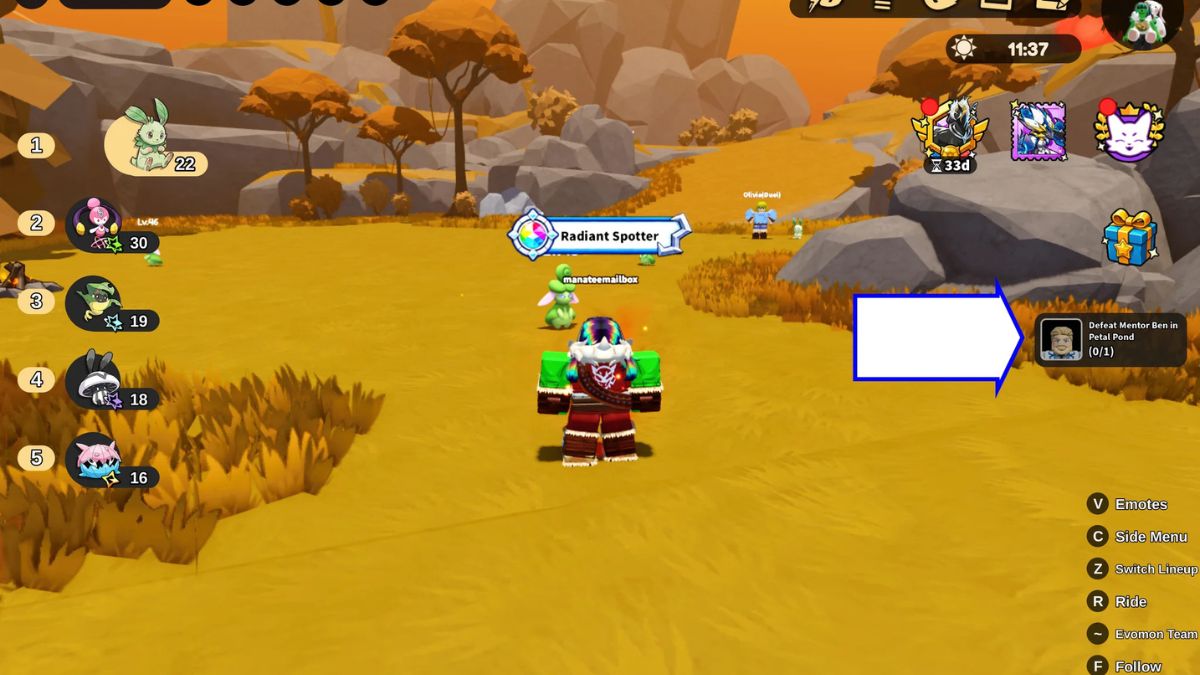 Tổng quan về Roblox Evomon