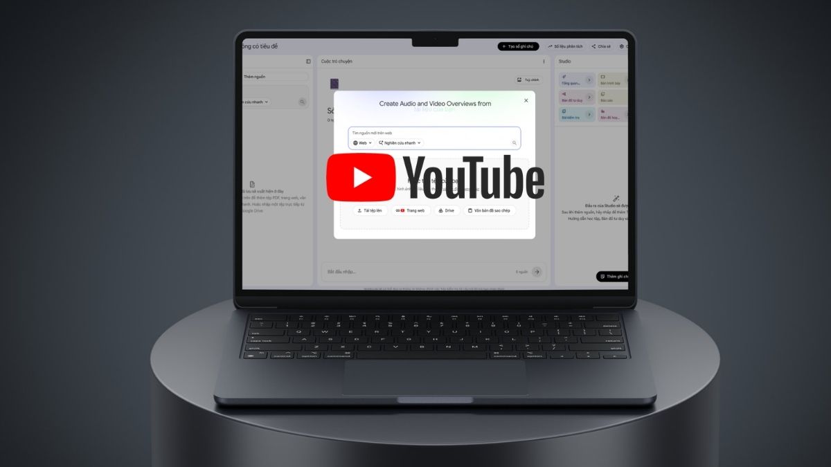 Tìm hiểu cách NotebookLM đồng bộ YouTube 