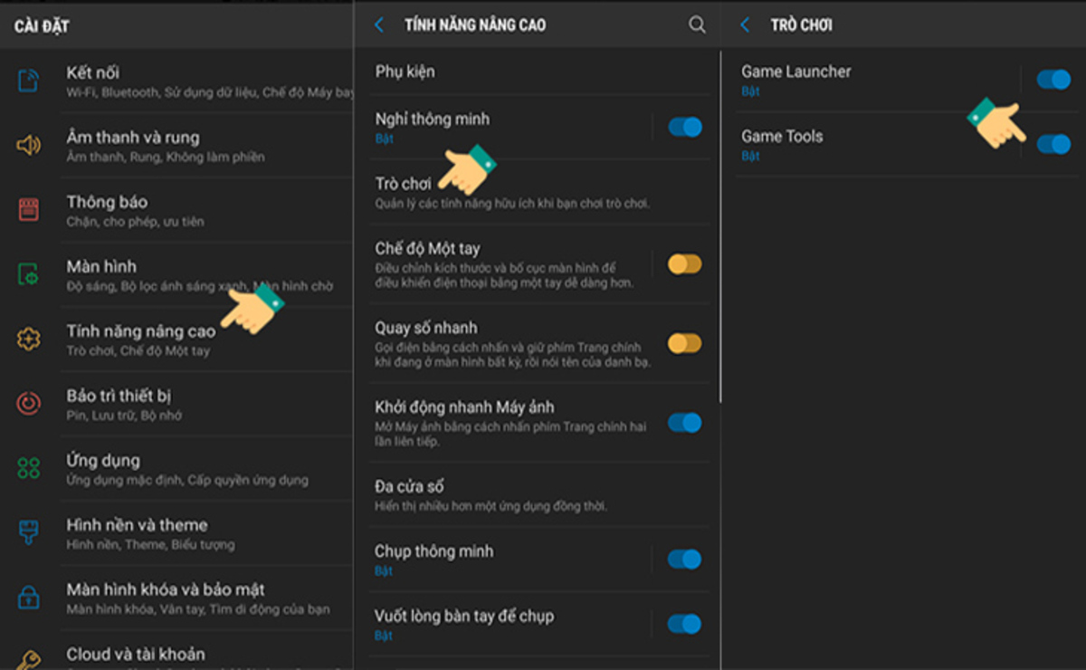 Mở chế độ Game Mode trên điện thoại của bạn