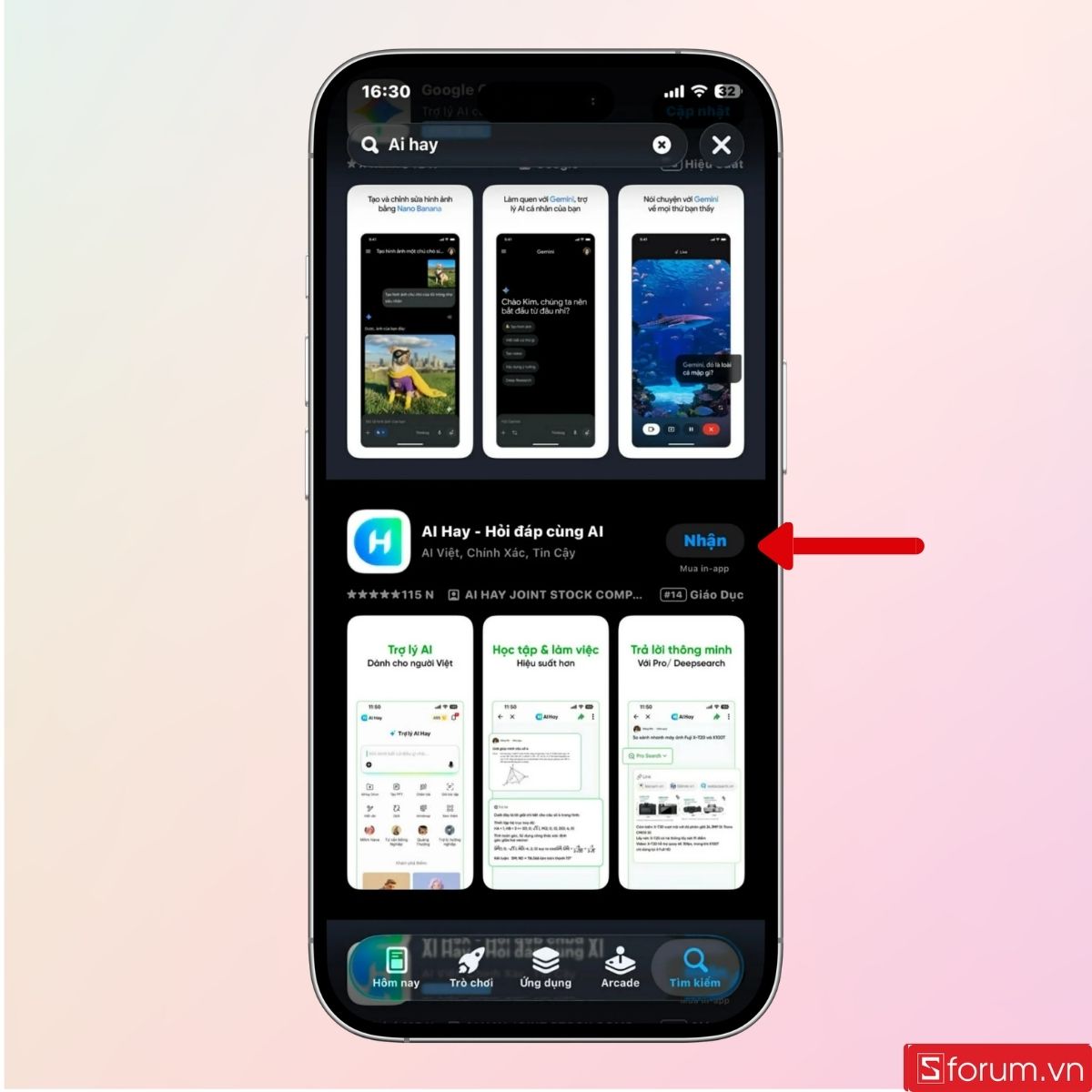 Tải ứng dụng AI Hay về điện thoại