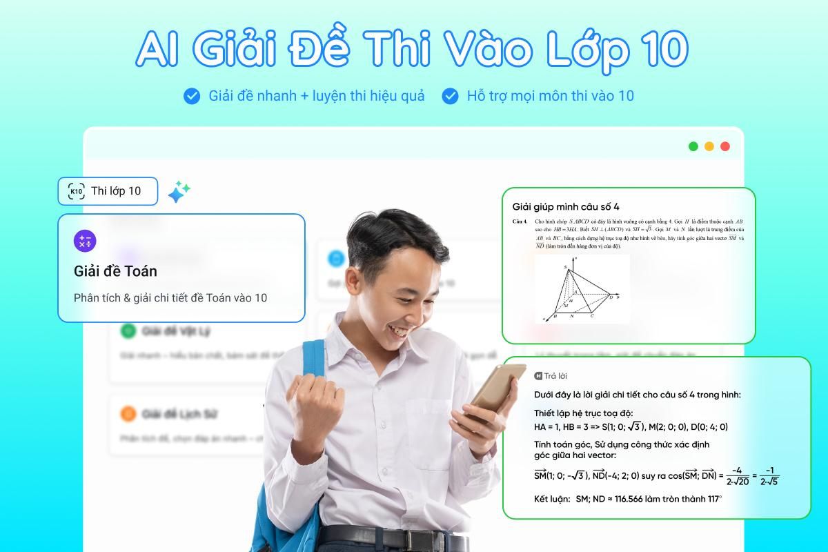 Những điều cần lưu ý khi dùng công cụ giải đề thi bằng AI Hay