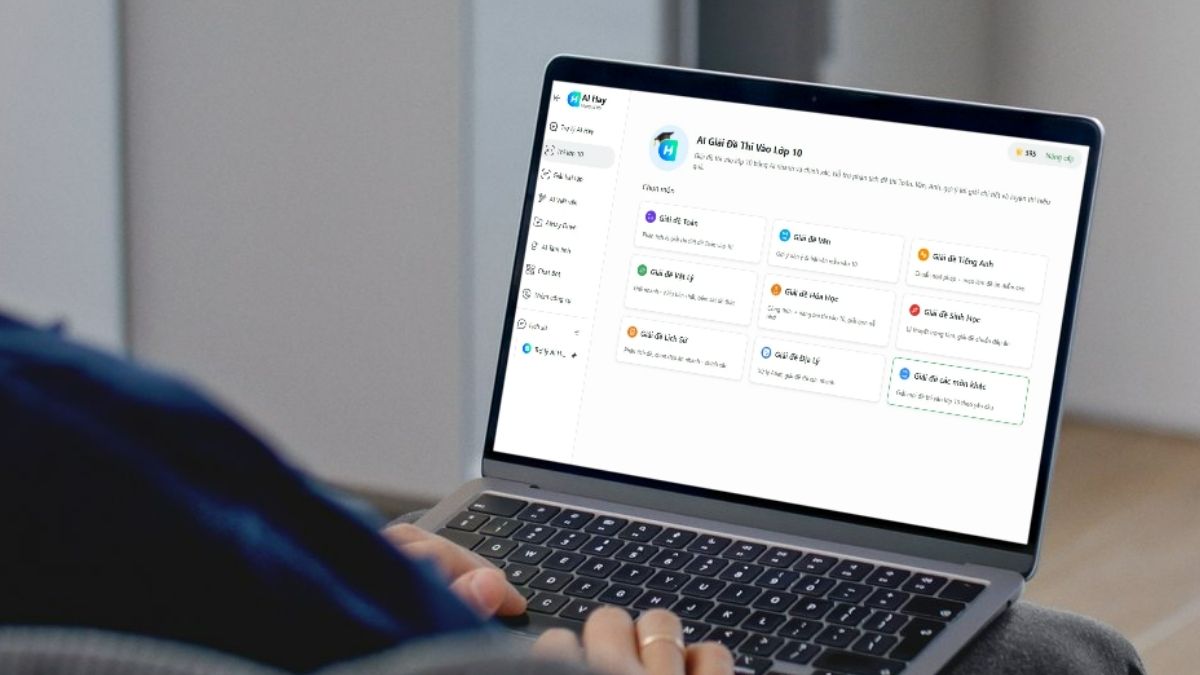 Hướng dẫn chi tiết cách giải đề thi vào lớp 10 cùng AI Hay