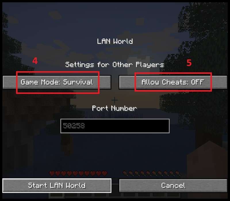 Hãy quyết định xem các bạn của bạn chơi ở chế độ nào